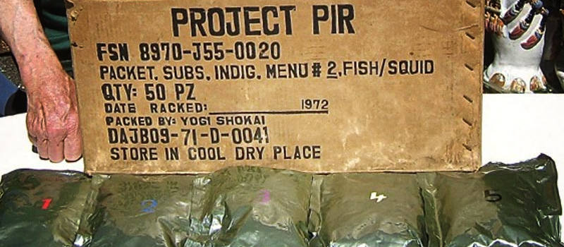 thème airsoft - guerre du vietnam 1968 - siège de Khe Sanh - ration indigène PIR