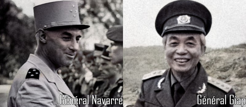 thème airsoft - guerre d'Indochine opération Dien Bien Phu ne répond plus - général Navarre et Giap