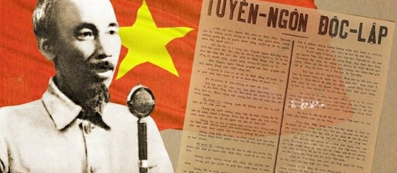 thème airsoft - guerre d'Indochine opération Dien Bien Phu ne répond plus - Ho Chi Minh et son dicours d'indépendance