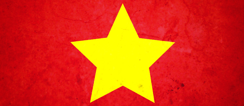 thème airsoft - guerre d'Indochine opération Dien Bien Phu ne répond plus - drapeau vietminh