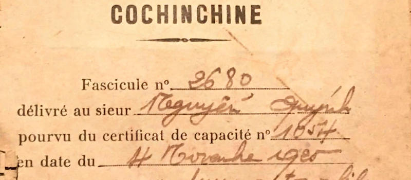 thème airsoft - guerre d'Indochine opération Dien Bien Phu ne répond plus - permis de conduire cochichine